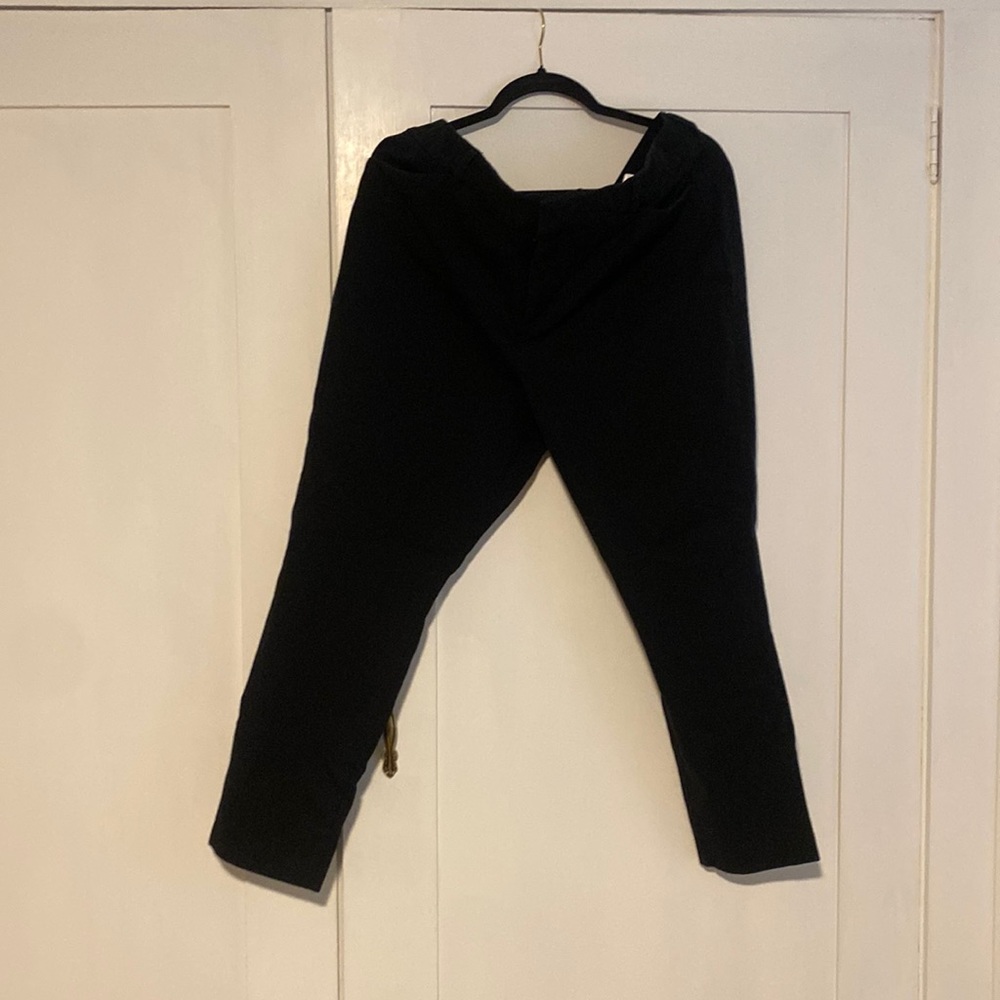 Old Navy Black High Rise Pixie Pants